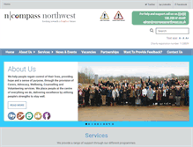 Tablet Screenshot of ncompassnorthwest.co.uk